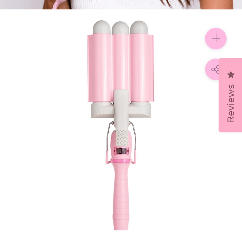 Mermade Hair 1.25" PRO Waver in pink

Never used (bought for $80)